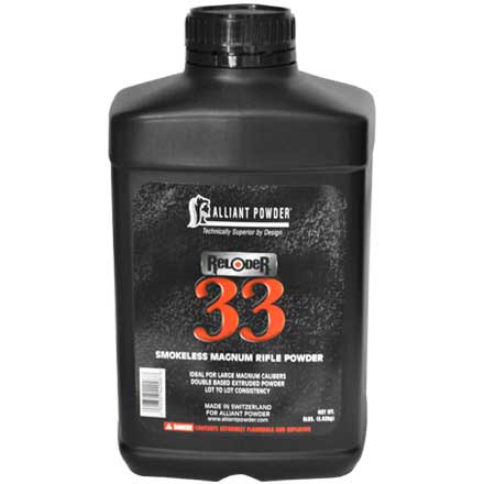 137-150680.jpg Alliant Reloder 33 Smokeless Rifle Powder
