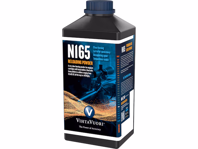VihtaVuori N165 Smokeless Rifle Powder 1LB VihtaVuori N160 Smokeless Rifle Powder 1LB
