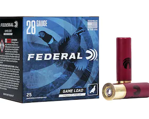 Federal Game Load Upland Hi-Brass Ammunition 28 Gauge 2-3/4" 1 oz