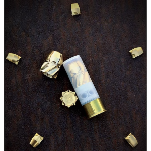 G2 Research R.I.P Ammunition 12 Gauge 2-3/4" 303 Grain Fragmenting Brass Slug Box of 5