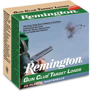 Remington Gun Club Target GC12L7 Ammunition 12 Gauge 2-3/4" 1-1/8 oz #7-1/2 Shot