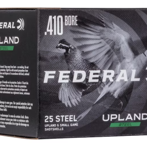 Federal Upland Steel Ammunition 410 Bore 3" 3/8 oz Non-Toxic Steel Shot