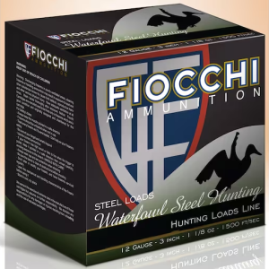 Fiocchi Speed Steel Ammunition 12 Gauge 3" 1-1/8 oz #2 Non-Toxic Steel Shot