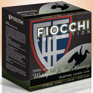 Fiocchi Speed Steel Ammunition 12 Gauge 3" 1-1/8 oz #6 Non-Toxic Steel Shot