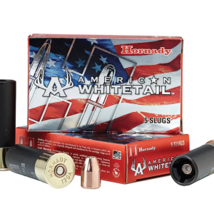 Hornady American Whitetail Ammunition 12 Gauge 2-3/4" 325 Grain Interlock Hollow Point Sabot Slug Box of 5