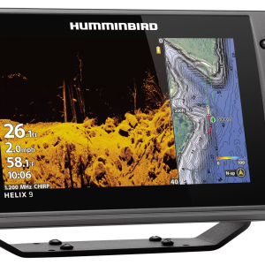 Humminbird ICE HELIX 9 MSI+ GPS G4N MEGA 360 Fish Finder Bundle