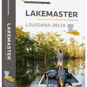 Humminbird LakeMaster microSD Digital GPS Map Cards - Louisiana Delta Aerial View V1