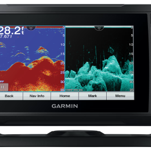 Garmin ECHOMAP UHD 73sv Touch-Screen Fish Finder/Chartplotter Combo with LakeVü G3 Inland Maps